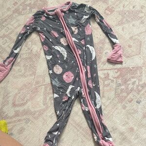 Little Sleepies Moon and Stars Zippy